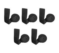 5pcs Door Anchor for Resistance Bands - Black Portable Workout Strap Anchor - Over The Door Exercise Attachment for Home Gym Strength Training