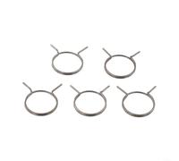 5Pcs Door Handle Springs Replacement Coil for Door Lever Knob Latch Repair, Stainless Steel Black Interior Hardware Kit Compatible with FMTB and FW Series(FW-MSZNH)