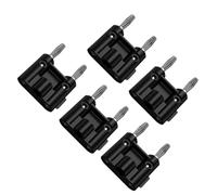 5PCS Double Row 4mm Banana Connector Speaker Amplifier Twin Banana Terminal Couple Adapter J.10044(5 red)