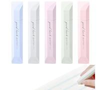 5Pcs Double Sided Tape Pens, 2026 New 5 Colours Scrapbooking Double Sided Tape Roller Set, Multipurpose Glue Tapes Rollers for Scrapbooking, Crafts, Photo, Journaling, Home School Office