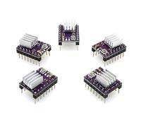 5pcs DRV8825 Stepper Motor Driver Module with Heat Sink for 3D Printer Rrerap