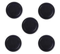 5pcs DSLR Camera Body Cover Cap Compatible with Canon EOS 1DX III 1DX 1D 1D 7D 5D 77D 850D 800D 600D 550D 500D 450D 400D 250D 200D 9000D 4000D 1150D 1100D 1000D 60D 90D 80D 50D 40D 30D 20D 6DII 5D IV