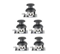 5Pcs Dual Axis Joystick Module Sensor for Game Controllers, 2 Degrees of Freedom, Analog Output, Plastic, 1" Size