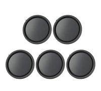 5Pcs Durable Plastic Rear Lens Cap for E-Mount Mirrorless Cameras, Protective Cover for Lens Back, Lightweight & Reusable Lens Cap, Perfect for A6000