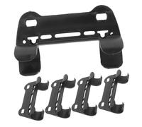 5Pcs Durable Pump Fixing Clip for Bicycle Lightweight Pump Holder for Easy Installation Bike Pump Retaining Bracket for Cycling Accessories Black