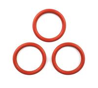 5Pcs Durable Red Rubber O Ring, 120mm x 108.6mm x 5.7mm, for Machinery Seal and Industrial Seal