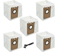 5pcs Dust Bag,Disposable Dust Bags 3l Large Capacity Replacement Bags Accessories Vacuum Cleaner Bags Compatible For Dreame Compatible For S10 Accessories For Up To 60 Days Dust Collected