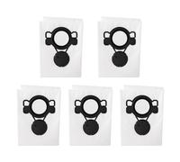 5Pcs Dust Bags ，Compatible For Nilfisk， 107419593 ，Compatible For ATTIX， 33/44 Vacuum Cleaner Garbage Dirty Bags Robot Vacuum Cleaner Accessories
