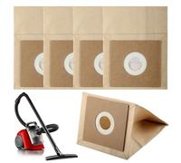 5Pcs Dust Bags for Bush Hoover, Strong Paper Vacuum Cleaner Dust Bags Vacuum Cleaner Accessories Compatible with Bush Argos Model VCB35B15C1J7W-70 VYTRONIX RBC02 BC-402 BC-501 and More