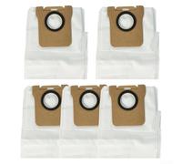 5pcs Dust Bags for Mova E30 ForUltra Vacuum Parts Featuring Clog Resistant Design and Robust Seal for Effective Dust Collection