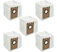 5Pcs Dust Bags Repalcement for Ultenic T10 Laser Robotic Vacuum Cleaner, for Proscenic M7 Pro M7 MAX M8 Uoni V980MAX HONITURE Q6 Kyvol Cybovac S31
