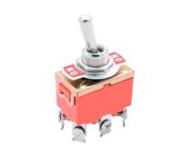 5pcs E-TEN1322 1021 1122 1221 1321 Toggle Switch SPST DPDT 250V 15A 2 3 Position Latching on-off on-on on-off-on Cap Waterproof IDGTTLDF(1321S ON ON)
