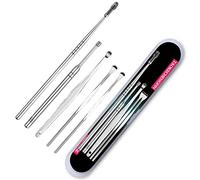 5Pcs Earwax Removal Kit, Ear Cleaner Tool Sets Professional Ear Pick Tool with Storage Box