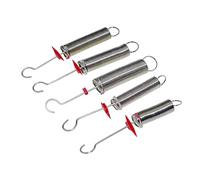 5Pcs Educational Helical Spring Hooke's Law Physics Experiment Spring for Student Hands on Learning Classroom Teaching Middle School Physics