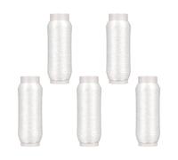5pcs Elastic Bait Thread for Fishing, Plastic Clear Invisible Bait String