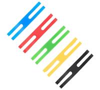 5Pcs Elastic Bands Rubber Wrapping Stretchable Silicone Rubber for Organizing, Cooking, Outdoor Elastic Wrapping Binding Strap