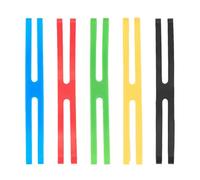 5Pcs Elastic Bands Rubber Wrapping Stretchable Silicone Rubber for Organizing, Cooking, Outdoor Elastic Wrapping Binding Strap