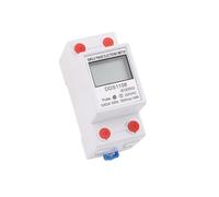 5pcs Electric Energy Meter 2P Single Phase LCD Digital Display