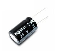 5PCS Electro Electrolytic capacitor 25v3300uf 3300uf25v 16 * 25 25v 3300uf 16x25