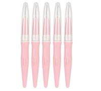 5Pcs Embroidery Felting Needle with 3 - Pin Steel Tips, Ergonomic Plastic Handle Needle Felting Tool for DIY Craft, Felting Pen for Blankets Clothes Pillows Quilts Bags