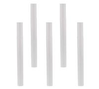 5PCS Empty Pen Lip Gloss Tube Liquid Bottle Containers for Easy Filling and On-the-Go Use - Perfect for Cosmetics, Essential Oils, and More - Plastic Material, as described, White