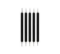 5pcs Ended Dotting Tools Set Pattern Tracing Ball Stylus Pen for Mandala Painting Embossing Pottery Clay Craft Nail Art