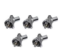 5Pcs Engine Coolant Thermostat Assembly 25199831 96988257 25192923 /Fit For Chevrolet Spark L4 1.2L 2013 2014 2015