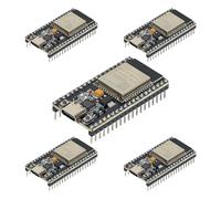 5pcs ESP-WROOM-32 ESP32 ESP-32S Development Board Type-C USB Module 2.4GHz Dual-Mode WiFi + Bluetooth Dual Cores Microcontroller for Arduino IDE