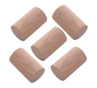 5pcs Essential Oil Diffuser Black Walnut Wood Cylindrical