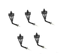 5pcs European Style Lamp Model Decorative Wall Light for Sand Table and Themed Parks Warm Color Brightness for Creative -Landscaping
