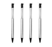 5pcs Extendable Stylus Pen Compatible with Nintendo 3DS - Metal Touch Screen Stylus Replacement Pens Black