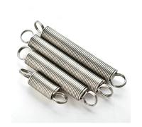 MMLFX 5Pcs Extension Spring 304 Stainless Steel Tension Spring 1mm With Double Hook Wire Dia 1mm*OD 6-8mm*Length 20-60mm (Size : 1x8x25mm)
