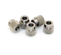 5Pcs Extruder Wheel Gear, Stainless Steel 36 Teeth 3D Printer Gear, Extrusion Feed Wheels Extruder Drive Gear Wheel for MK7/MK8 Extruder