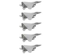 5PCS F-15E Strike Eagle Aircraft DIY Model 1/2000-1/350 Scale Resin Assembly Model Combat Plane DIY Fighter Jet Aeroplane Military Model(1/700 (28mm))