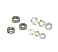 5PCS F2-6/F2.5-6/F3-6-8/F4-9-10/F5-10-11-12/F6-12-14/F8-16-19 Miniature Thrust Ball Bearing Flat Bearing(F7-13M 7X13X14.5MM)