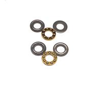 5PCS F2-6 F2.5-6 F3-8 F4-9 F4-10 F5-10 F5-11 F5-12 F6-12 F6-14 F7-13 F8-16 F10-18 F12-21M Axial Ball Thrust Bearing(F2.5-6M)