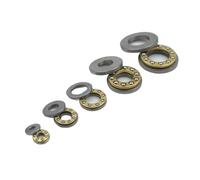 5pcs F8-16M 8x16x5mm F8-16 Miniature planar bearing 8 * 16 * 5 mm Axial Ball Thrust Bearing V-CORE 3 3D PRINTERS(F7-17M 7x17x6mm)