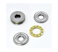 5pcs F8-22M Thrust Ball Bearing 7 f8 22m 11 balls 8 * 22 * 7mm Inner Diameter 8mm Plane Miniature Axial Ball Bearings IDGTTLDF