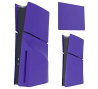 5PCS Face Plates for PS5 Slim Disc and Digital Edition, Cover Shell Panels Accessories Compatible with PlayStation 5 Slim Protective Replacement FacePlates (Galactic Purple)
