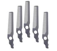 5pcs Fashionable Styling Comb for Hair Salon and Daily Use Abs