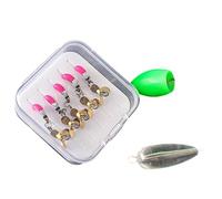 5Pcs Fast Sinking Fly Fishing Topwater Baits Fly Fish Lures With Crank Hook For Trouts Fishing Light Weight Artificial Baits