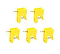 5Pcs Fast Terminal LED Lamp Spring Press Clip High Current 50A Motor Test Brass Alligators Stable Performances Brass