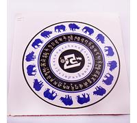 5PCS Feng Shui Anti Burglary & Violence Window Sticker + Free Mxsabrina Red String Bracelet W0987