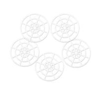 5pcs Fermenting Jar Mesh Presser Weights, Round Wide Mouth Fermentation Jar Practical Kitchen Supplies for Sauerkraut Kimchi & Vegetable Fermentation Accessories