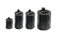 5Pcs Ferrite Core Choke Clip, Snap-On EMC Noise Filter with Double Bayonet, for Audio Video Cable Signal Protection