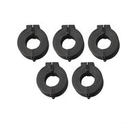 5pcs Ferrite Core for Ring for RFI Noise Reduction Filter Clip on Audio Power Data USB Cables - 11mm and 15mm Nickel Zinc Ferrite Co(15MM)