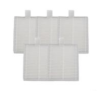 5pcs Filter Kit for Lubluelu For and For V8 Pro Robot Vacuum Cleaner, High-Efficiency Replacement Parts to Trap Dust and Pet Dander, White