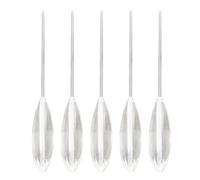 5PCS Fishing Bubble Acrylic Fishing Float Clear Sinking Casting Bobber Sink Fly Fishing Float