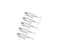 5Pcs Fishing Jigging Hook Spinner Baits Baits Artificial Lures Long Casting Spoon Lure Easy to Use Jigging Hook Spinner