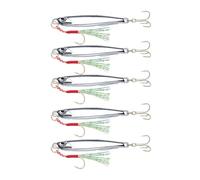 5Pcs Fishing Jigging Hook Spinner Baits Baits Artificial Lures Long Casting Spoon Lure Easy to Use Jigging Hook Spinner
